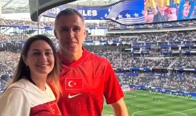 FETÖ'cü Hakan Şükür maçda görüntülendi